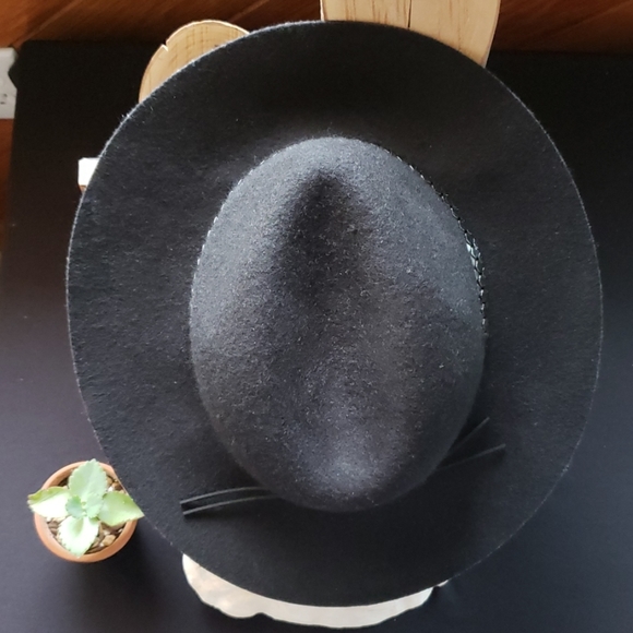 NWOT BCBGeneration Wool Panama Hat - Picture 3 of 8